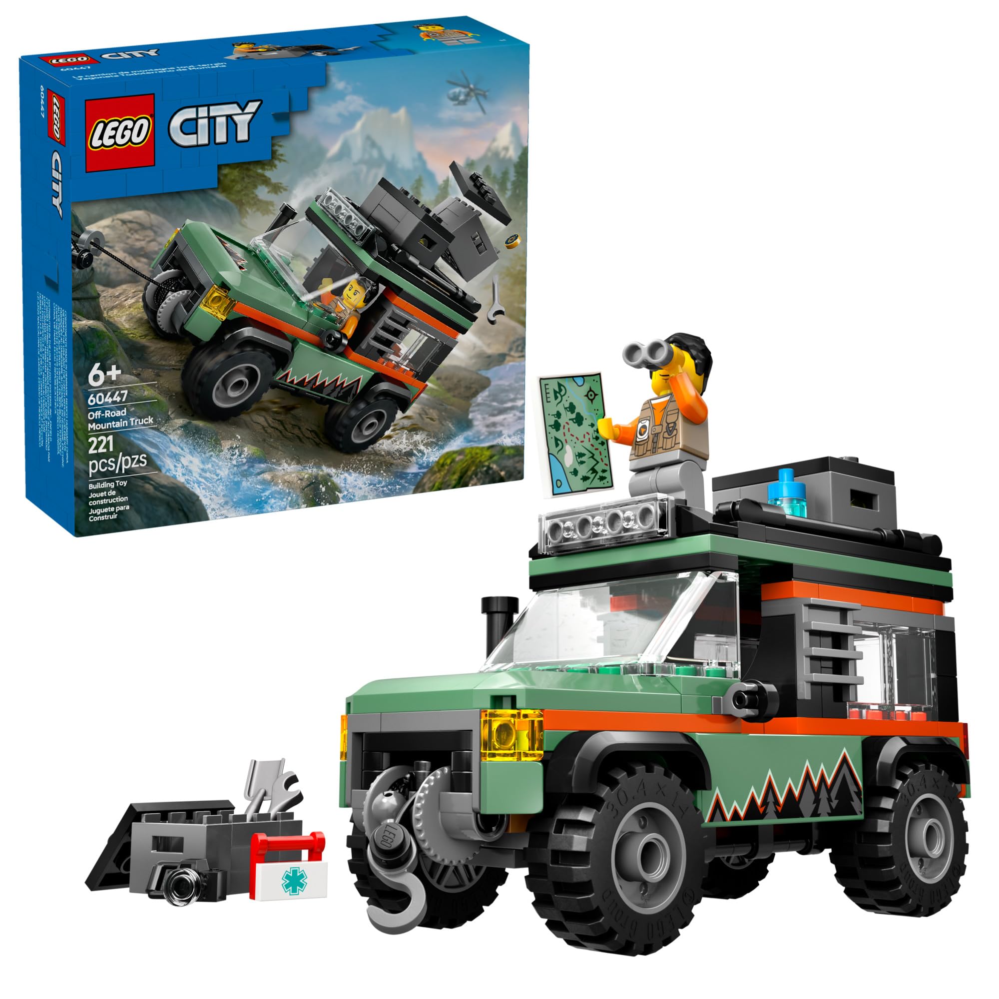 LEGO City 越野四驱山地卡车