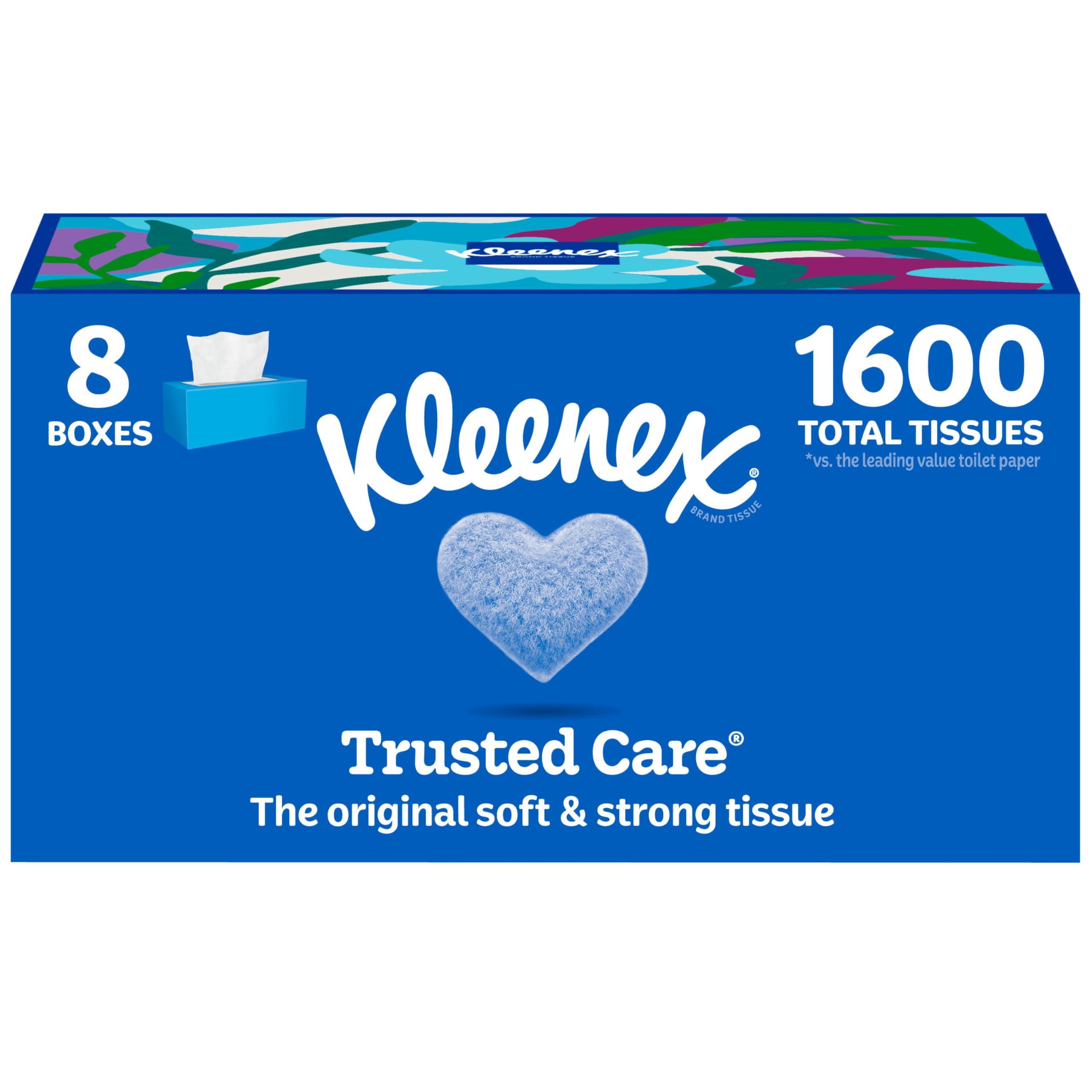 Kleenex 面巾纸 200抽 x 24盒，低至 $37.61，还送 $15 Amazon 积分