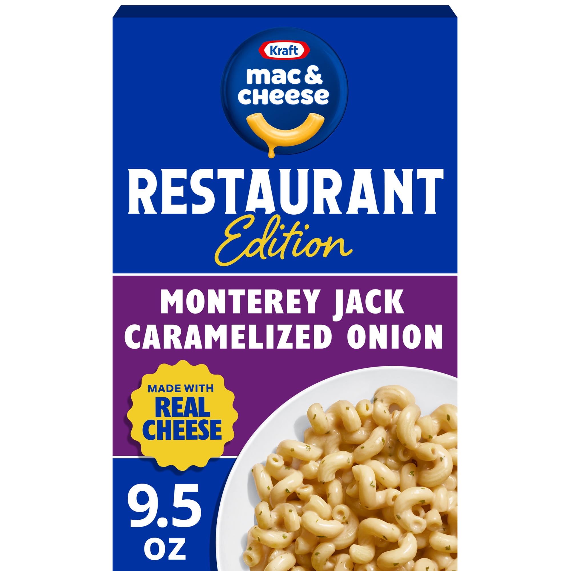 Kraft Mac and Cheese Edición Restaurante - Monterey Jack con Cebolla Caramelizada