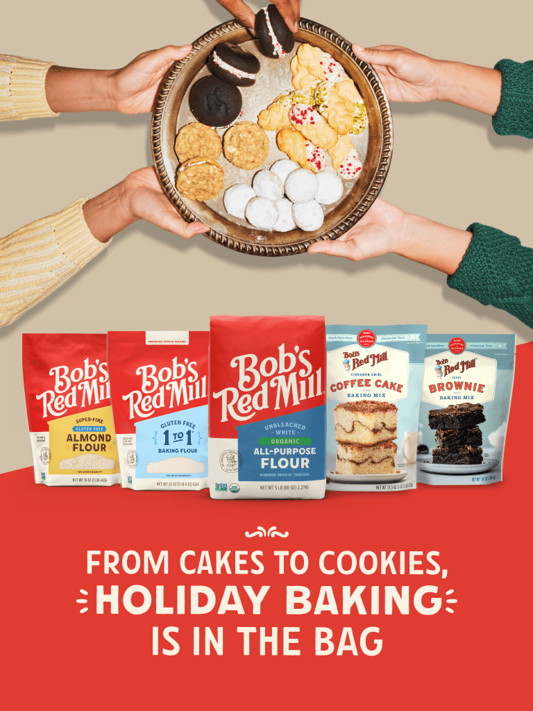 Bob's Red Mill Harina o Mezcla para Hornear Gratis con Reembolso de hasta $8.99