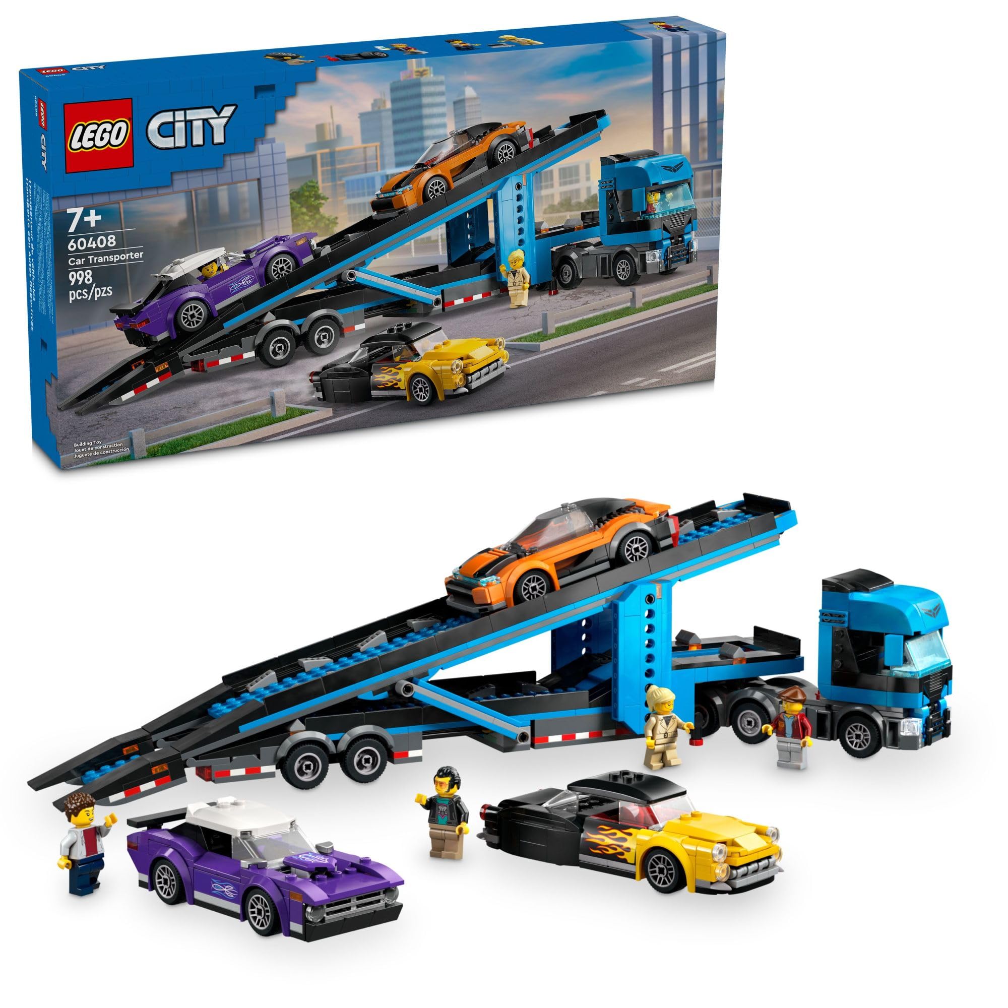 LEGO City 汽车运输车