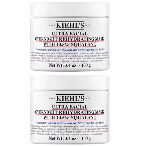 Ultra Facial Overnight Hydrating Mask 3.4oz Duo
