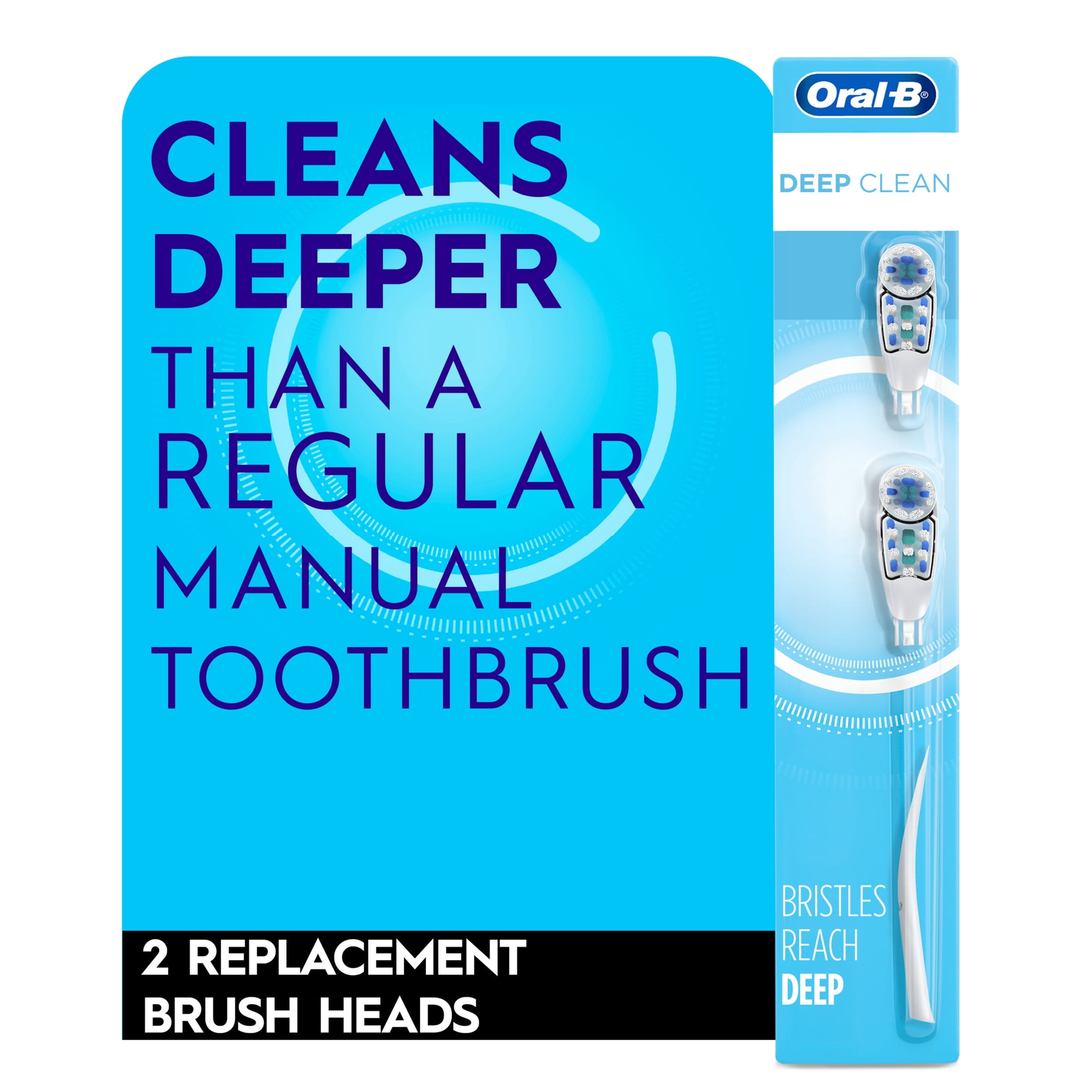 Oral-B 电动牙刷替换刷头2支装，领券后仅需 $0.97！