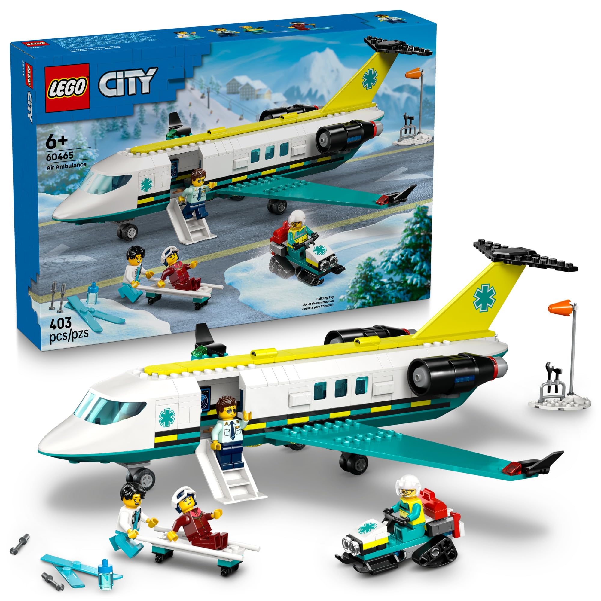 LEGO City 紧急救援空中救护机